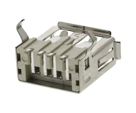 63-4939-73 ASSMANN WSW Right Angle SMT Type A USB Connector, Receptacle A-USB A/SMT