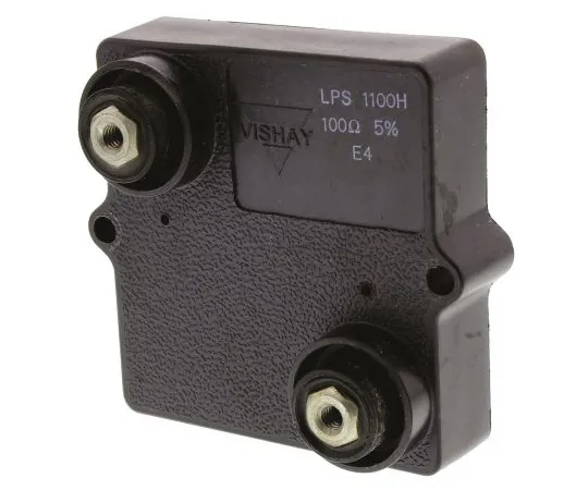 63-5065-74 Vishay LPS1100 Series ceramic, Planar SMD Screw Termination Thick Film Panel Mount Resistor, 100Ω ±5% 1.1kW LPS1100H1000JB