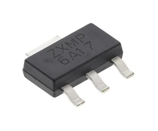 63-4992-48 ZXMP6A17GTA P-Channel MOSFET, 4.3 A, 60 V, 3 + Tab-Pin SOT-223 Diodes Inc ZXMP6A17GTA