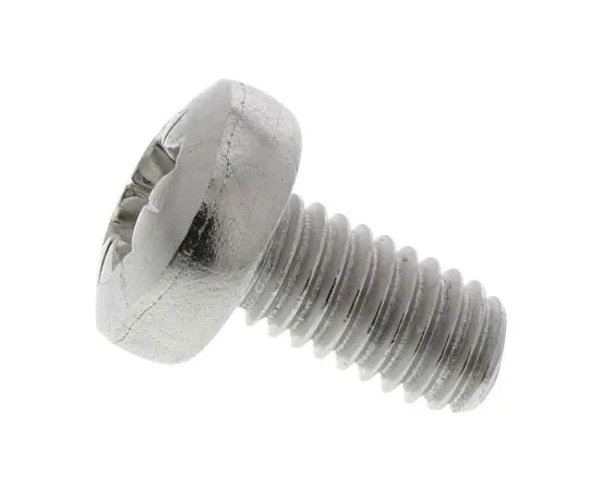 63-5112-02 RS Pro, M4 Pan Head, 8mm Stainless Steel Pozidriv A2 3040.7 797-6197