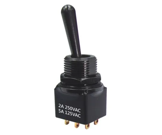 63-5131-76 RS PRO Double Pole Double Throw (DPDT) Toggle Switch, On-On-On, IP67, PCB 820-0523