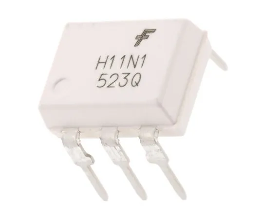 63-5070-86 ON Semiconductor, H11N1M DC Input Schmitt Trigger Output Optocoupler, Through Hole, 6-Pin DIP H11N1M