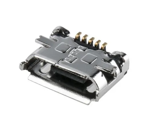 63-5004-66 Amphenol FCI B 2.0 Micro USB Connector Receptacle, Right Angle 10104110-0001LF