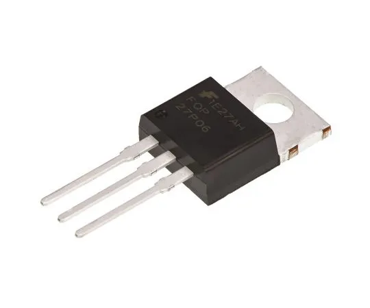 63-4936-86 FQP27P06 P-Channel MOSFET, 27 A, 60 V QFET, 3-Pin TO-220AB ON Semiconductor FQP27P06