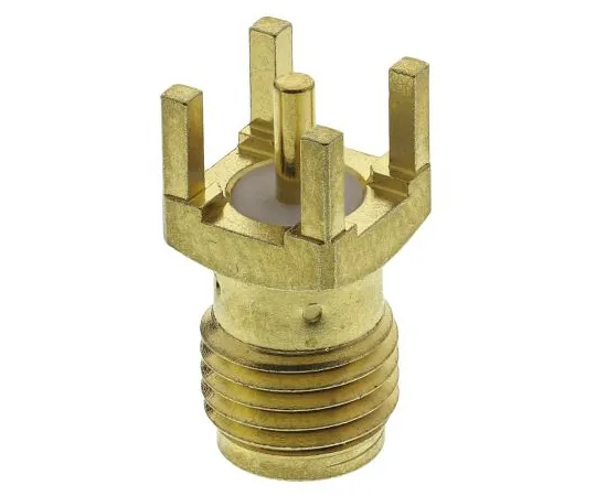 63-5039-53 RS Pro Straight 50Ω PCB Mount SMA Connector, Solder Termination 738-5897