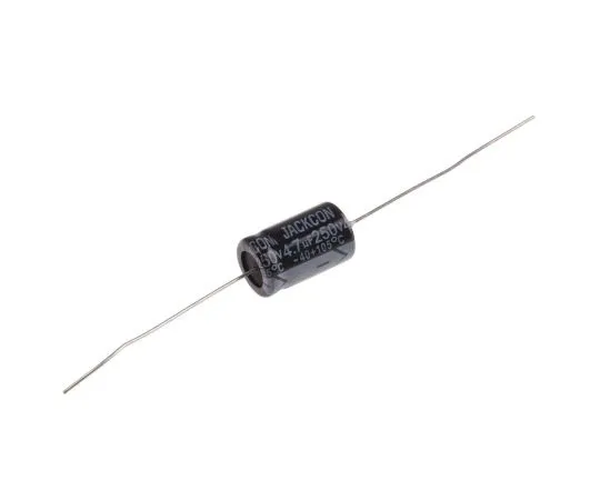 63-4989-76 RS PRO 4.7μF 250V dc Aluminium Electrolytic Capacitor, Through Hole 10 (Dia.) x 17mm +105°C 10mm 17mm 707-6372