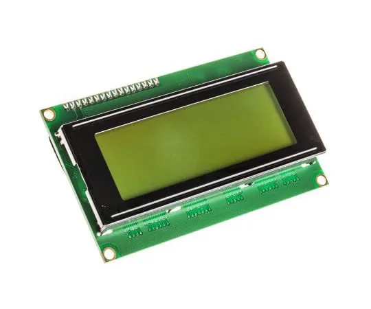 63-5095-05 Parallax Inc 27979 Alphanumeric LCD Display, Black on Green, 4 Rows by 20 Characters, Transflective 27979