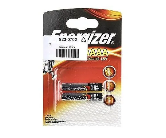 63-5181-25 Energizer Alkaline 1.5V Alkaline AAAA Battery 7638900202410