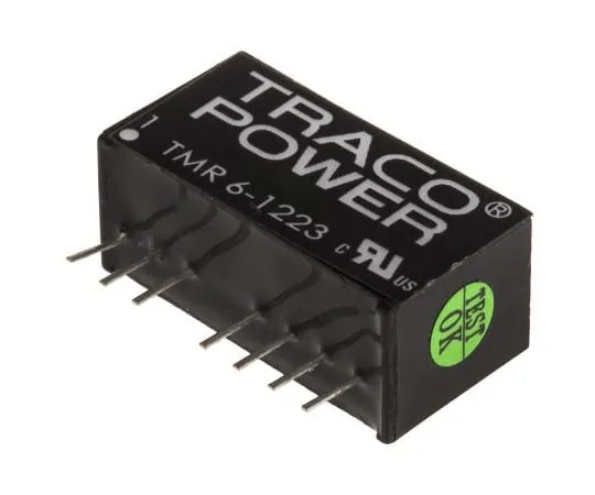 63-5064-45 TRACOPOWER TMR 6 6W Isolated DC-DC Converter Through Hole, Voltage in 9 → 18 V dc, Voltage out ±15V dc TMR 6-1223