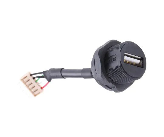 63-5043-96 Amphenol USB-A Field Series, Panel Mount, Version Type A Type A USB Connector, Receptacle USBAF7