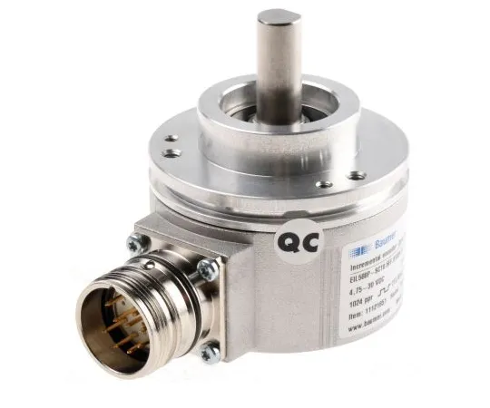 63-5130-37 Baumer Incremental Encoder 65536 ppr 12000rpm Solid 4.75 → 30 V dc EIL580P-SC10.5FF.01024.B