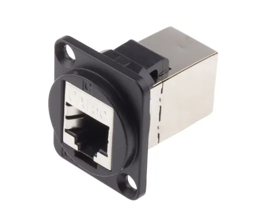 63-5177-82 RS PRO Cat5e RJ45 Feedthrough Connector, 2 Port, FTP 916-0252