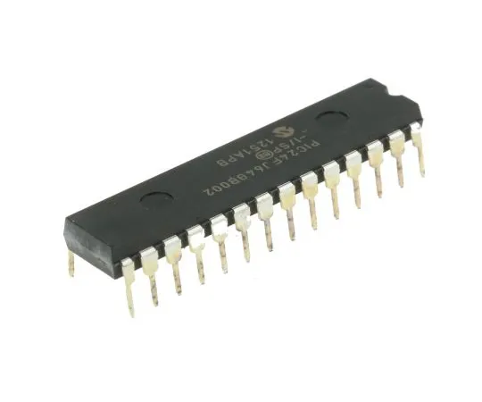 63-4985-22 Microchip PIC24FJ64GB002-I/SP, 16bit PIC Microcontroller, 32MHz, 64 kB Flash, 28-Pin SPDIP PIC24FJ64GB002-I/SP