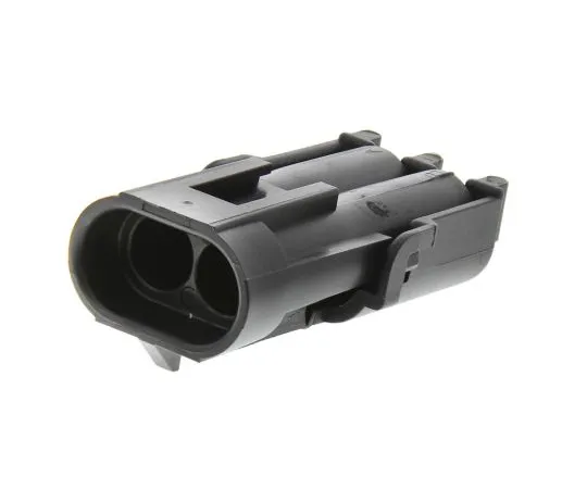 63-5114-48 Delphi Weather-Pack Series, 1 Row 2 Way Cable Mount Plug Connector, with Crimp Termination Method 12010973