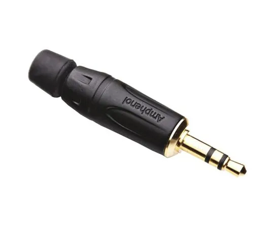 63-5127-60 Amphenol K Series, 3.5 mm Cable Mount Stereo Jack Jack Plug, 3-Pole Pole KS3PB-AU