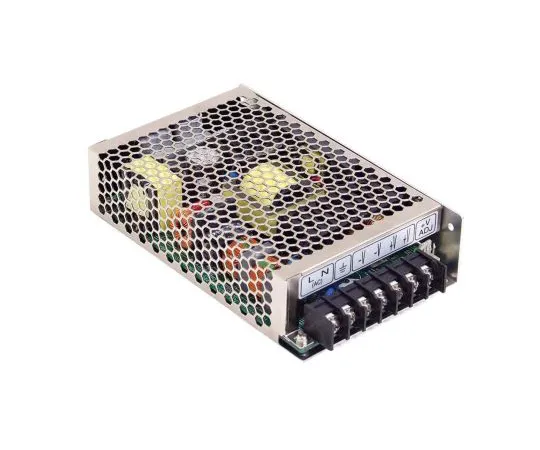 63-5021-12 Mean Well 105.6W 1 Output Embedded Switch Mode Power Supply SMPS, 2.2A, 48V dc Enclosed HRP-100-48RS