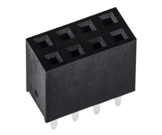 63-4950-93 HARWIN 2.54mm Pitch 8 Way 2 Row Straight PCB Socket, Through Hole, Solder Termination M20-7830446