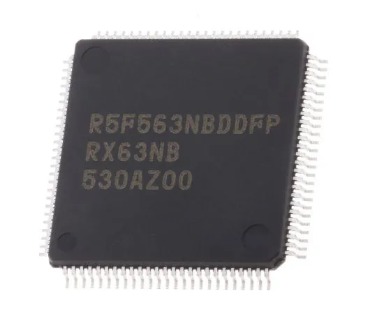 63-5066-22 Renesas Electronics, 32bit RX63N Microcontroller, 100MHz, 1 MB Flash, 100-Pin LFQFP R5F563NBDDFP#V0