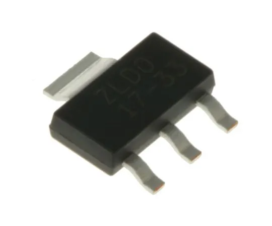 63-5054-87 Diodes Inc, 3.3 V Linear Voltage Regulator, 1A, 1-Channel, 2% 3+Tab-Pin, SOT-223 ZLDO1117G33TA ZLDO1117G33TA