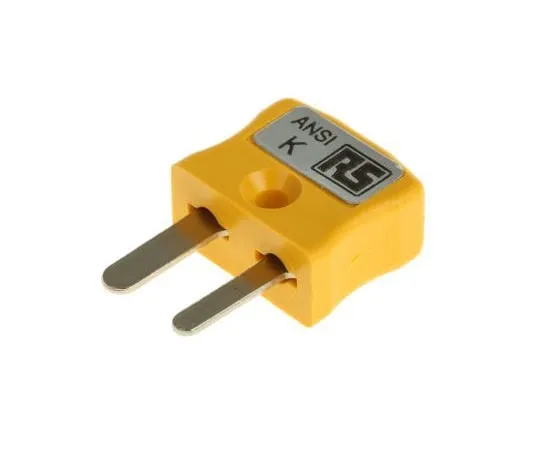 63-5083-66 RS PRO ANSI Miniature Quick Wire Plug Connector for *** with Type K Thermocouple Type K, Miniature 769-1158