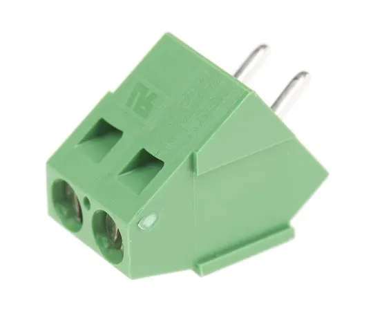 63-5011-80 TE Connectivity Buchanan, 2 Way PCB Terminal Strip 282847-2