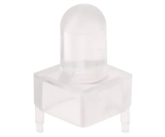 63-5003-75 VLP-300-R Bivar, PCB Mounted LED Light Pipe, Clear Round Lens VLP-300-R