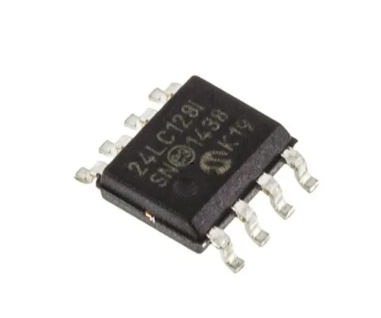 63-4963-88 Microchip 24LC128-I/SN, 128kbit Serial EEPROM Memory, 900ns 8-Pin SOIC I2C 24LC128-I/SN