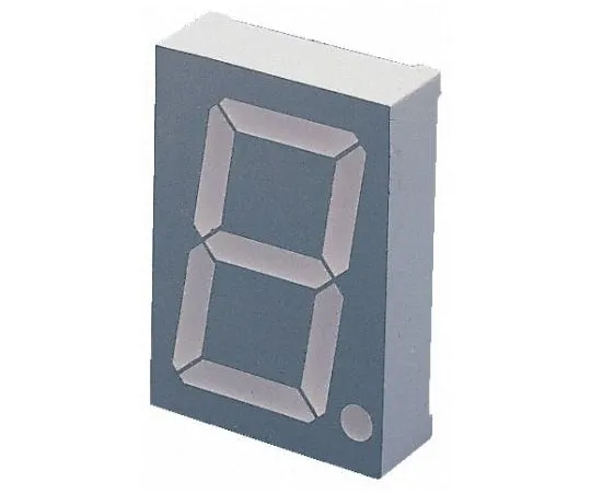 63-5155-63 SC23-11SURKWA Kingbright 7-Segment LED Display, CC Red 440 mcd RH DP 57mm SC23-11SURKWA