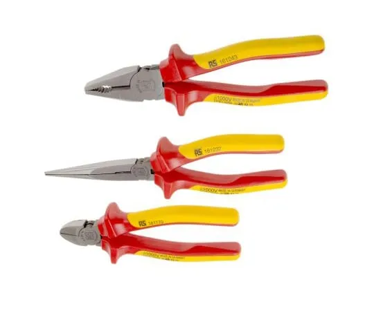 63-6565-05 RS PRO Steel Pliers Plier Set, 260 mm Overall Length 161-158