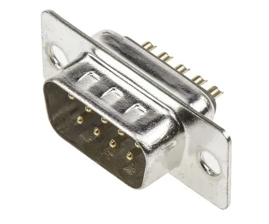 63-4939-26 ASSMANN WSW Panel Mount, 9 Pin D-sub Connector Plug, Shell Size E A-DS 09 LL/G