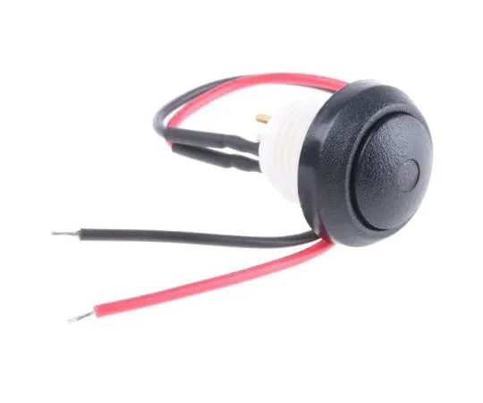 63-4983-64 ITW Single Pole Single Throw (SPST) Latching Blue LED Push Button Switch, IP67, 1.29 (Dia.)mm, PCB 48-6-RB-B-BK-B