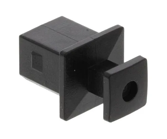 63-5077-98 726 Series Square Flange USB Dust Cover, ABS Material 726141001
