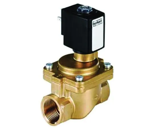 63-5129-50 Burkert Solenoid Valve 221844, 2 port , NC, 24 V dc, 1/2in 221844
