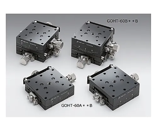 61-6978-77 Αβ Axis Guide Integral Gonio Stage Size 60mm 35±0.2mm GOHT-60B35B