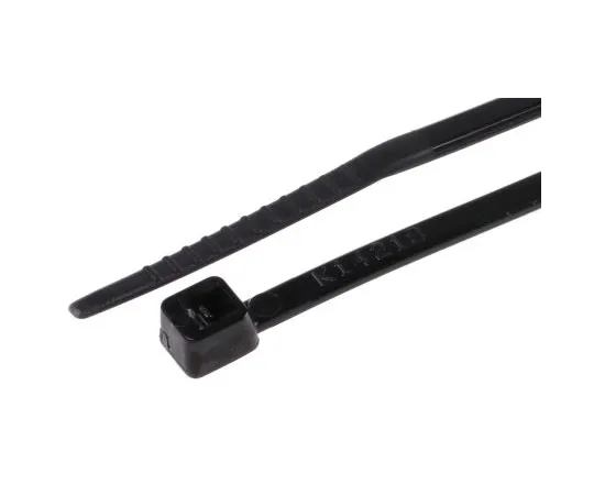 63-5124-13 RS PRO Black Nylon Cable Tie, 100mm x 2.5 mm 811-1482