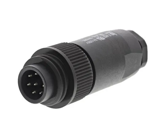 63-5035-08 Binder 693 Series Cable Mount Connector, 7 contacts Plug 99-4225-14-07