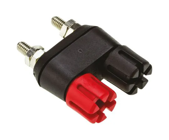 63-4941-67 RS PRO 4mm Black, Red Terminal Post, 30A, 2BA Thread 677-8759