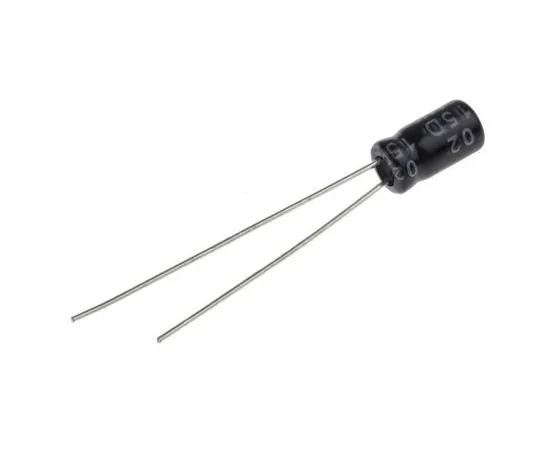 63-4987-38 RS PRO 220μF 16V dc Aluminium Electrolytic Capacitor, Through Hole 8 (Dia.) x 5mm +105°C 8mm 3.5mm 5mm 706-0591