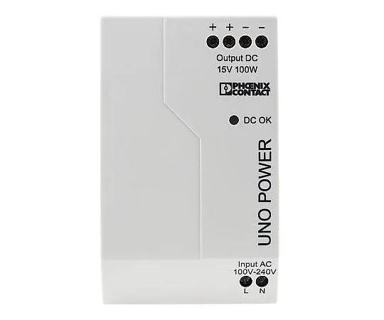 63-5164-91 Phoenix Contact, UNO-PS/1AC/15DC/100W PSU, 15V dc Output Voltage, 6.67A output current 2903002