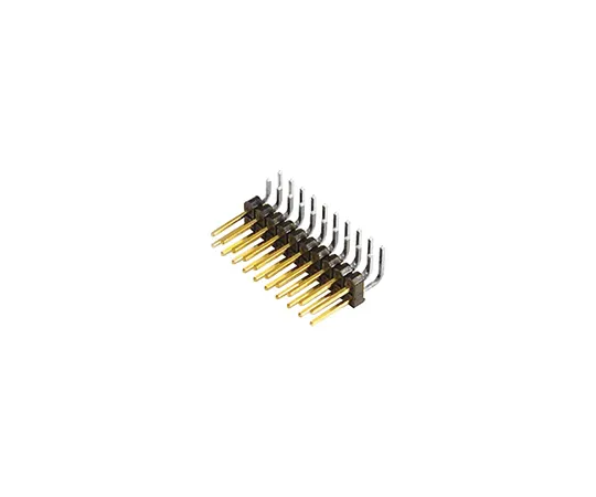 63-5081-59 Samtec TSW, 20 Way, 2 Row, Right Angle Pin Header TSW-110-08-L-D-RA