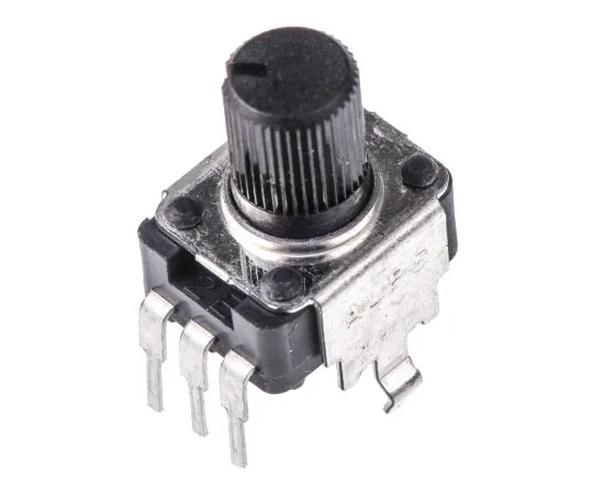 63-5029-63 Alps Electric 1 Gang Rotary Potentiometer with a 6 mm Dia. Shaft, 10kΩ, ±20%, 0.05W, Linear RK09K1130A8G RK09K1130A8G