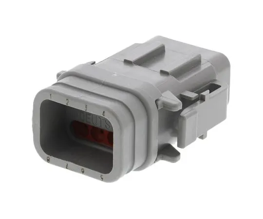 63-5025-48 Deutsch DTM Series, 2 Row 8 Way Plug Connector, with Crimp Termination Method DTM068S-E007