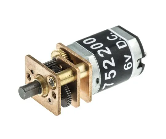 63-5055-61 RS PRO, 6 V dc, 700 gcm, Brushed DC Motor, Output Speed 145 rpm 752-2002