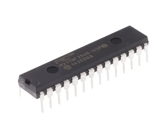 63-5139-16 Microchip, 32bit PIC Microcontroller, 50MHz, 256 + 3 kB Flash, 28-Pin SPDIP PIC32MX170F256B-I/SP