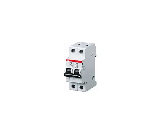 63-5050-76 ABB System M Pro S200 MCB Mini Circuit Breaker 2P, 8 A, 6 kA, Curve K S202-K8