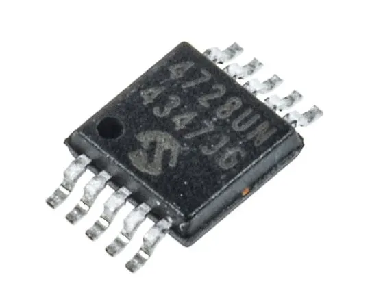 63-4963-80 Microchip MCP4728-E/UN, 4-Channel Serial DAC, 10-Pin MSOP MCP4728-E/UN