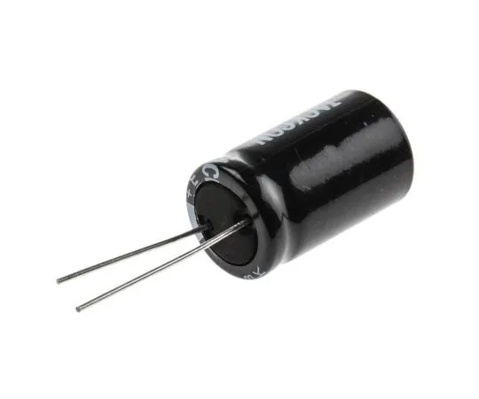 63-4998-71 RS PRO 470μF 100V dc Aluminium Electrolytic Capacitor, Through Hole 16 (Dia.) x 26mm +105°C 16mm 7.5mm 26mm 711-1740