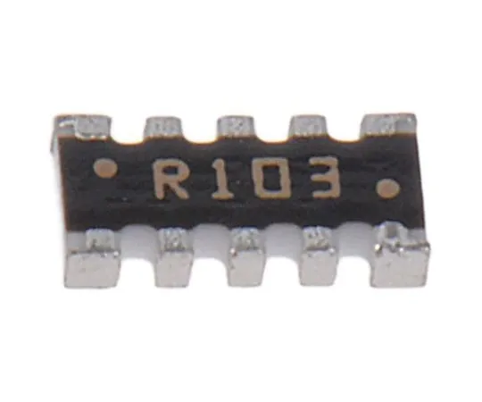 63-5102-98 Bourns CAY17 Series 10kΩ ±5% Bussed SMT Resistor Array, 8 Resistors, 0.25W total 1206 (3216M) package CAY17-103JALF