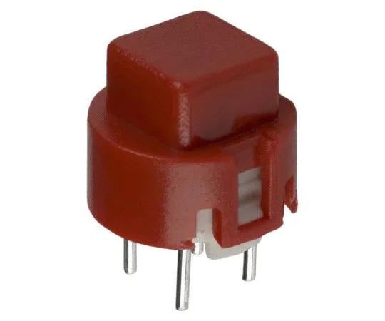 63-6545-99 SPST-NO Red Momentary Action Switch, 100 mA@ 32 V, -20 → +85°C D6C40 F1 LFS