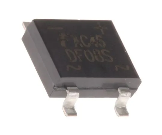 63-4935-42 ON Semiconductor DF08S, Bridge Rectifier, 1.5A 800V, 4-Pin SDIP DF08S